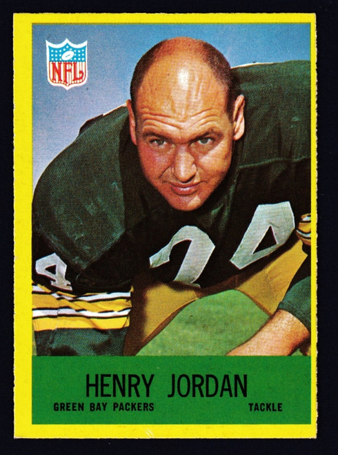 1967 Philadelphia #078 Henry Jordan EX-