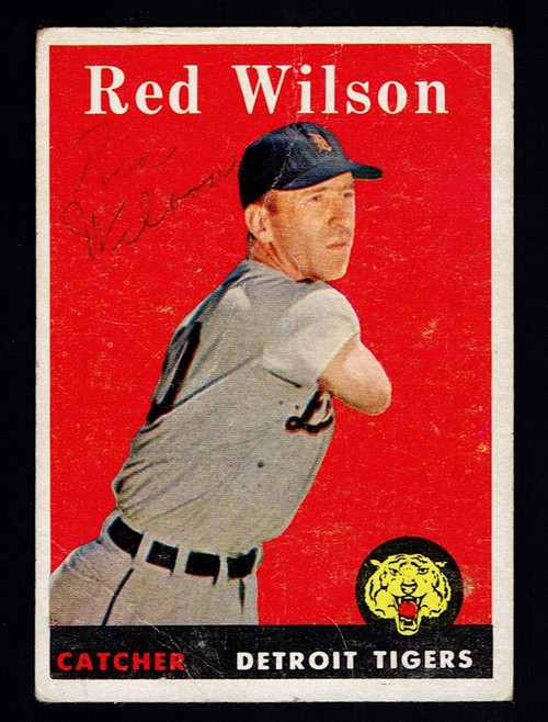 1958 Topps #213 Red Wilson Poor