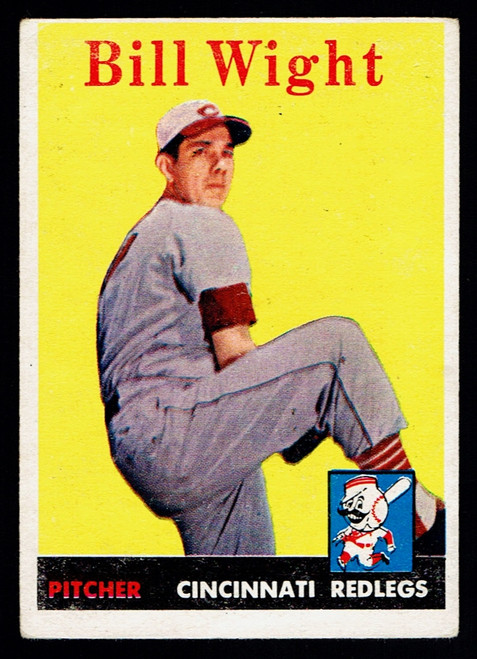 1958 Topps #237 Bill Wight  VG