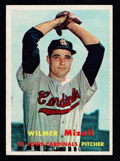 1957 Topps #113 Wilmer Mizell EX-