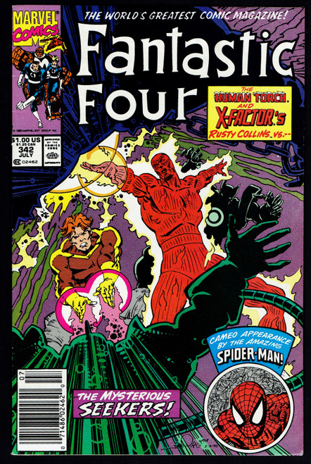 1990 Marvel Fantastic Four #342 VF