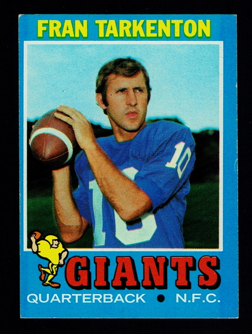 1971 Topps #120 Fran Tarkenton VGEX