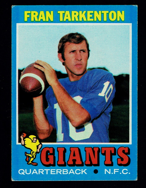 1971 Topps #120 Fran Tarkenton VG+