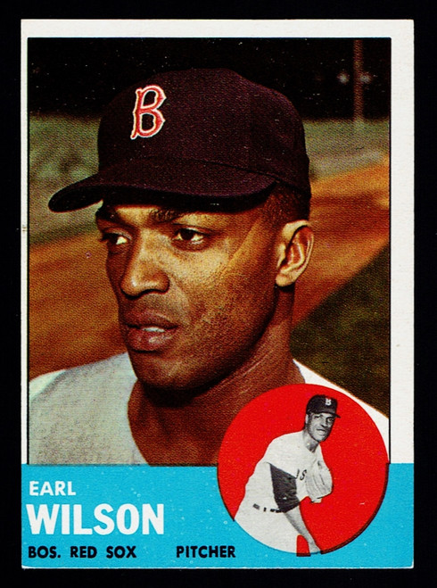 1963 Topps #076 Earl Wilson VGEX