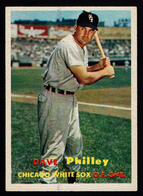 1957 Topps #124 Dave Philley VG