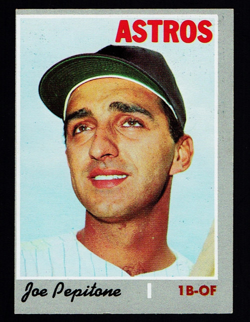 1970 Topps #598 Joe Pepitone Poor