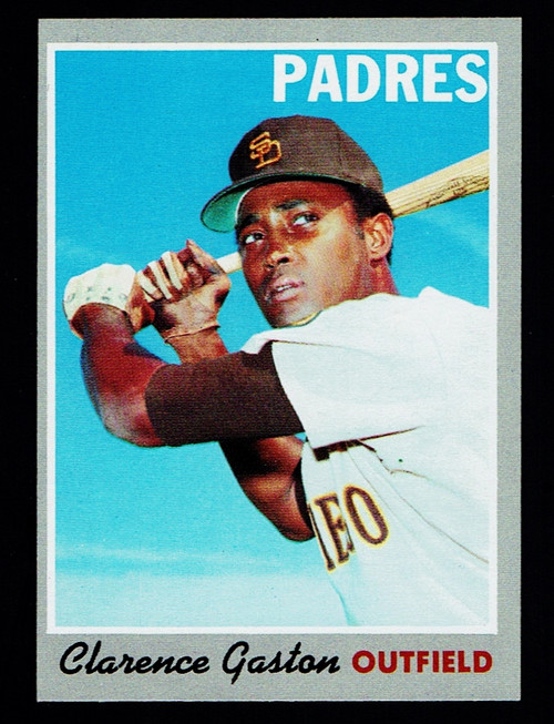 1970 Topps #604 Clarence Gaston EXMT