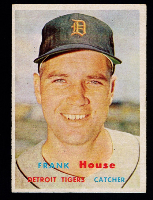 1957 Topps #223 Frank House  EX