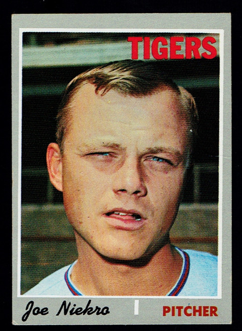 1970 Topps #508 Joe Niekro VGEX