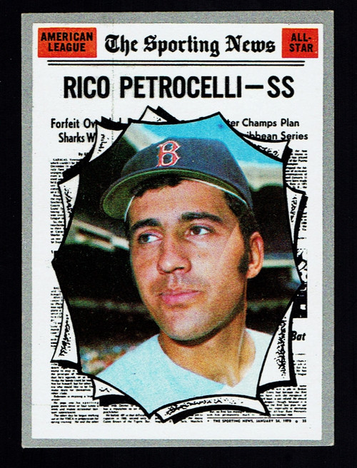 1970 Topps #457 Rico Petrocelli AS EX-