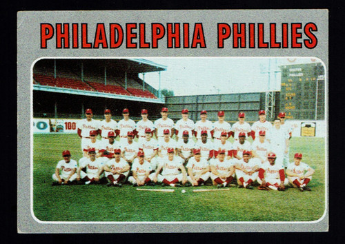 1970 Topps #436 Philadelphia Phillies Team VG