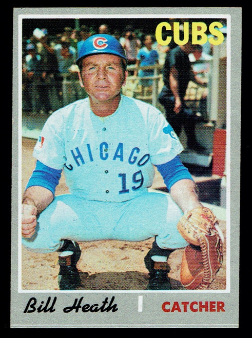 1970 Topps #541 Bill Heath Poor