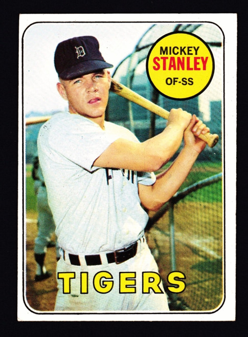 1969 Topps #013 Mickey Stanley VG