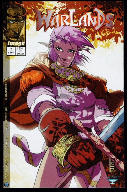 1999 Image Warlands #2 VF/NM