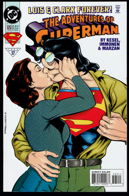 1995 DC Adventures of Superman #525 NM-