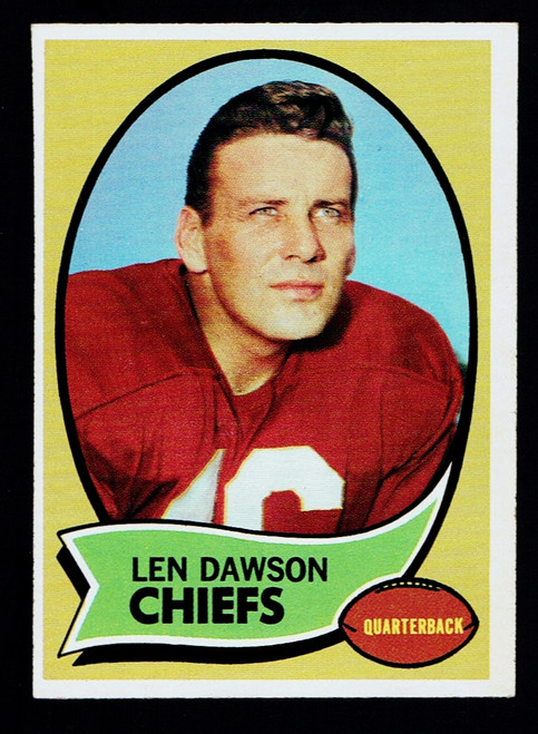 1970 Topps #001 Len Dawson EX B