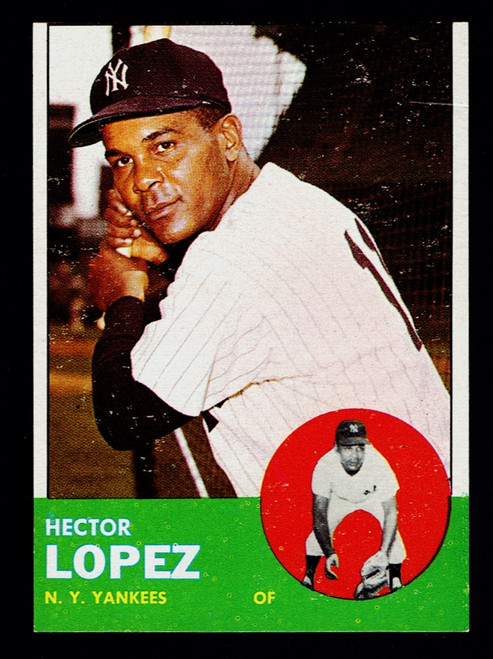 1963 Topps #092 Hector Lopez GD