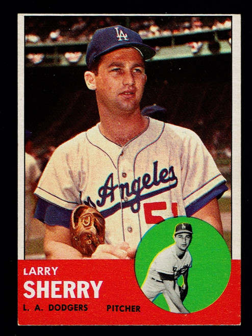 1963 Topps #565 Larry Sherry EX