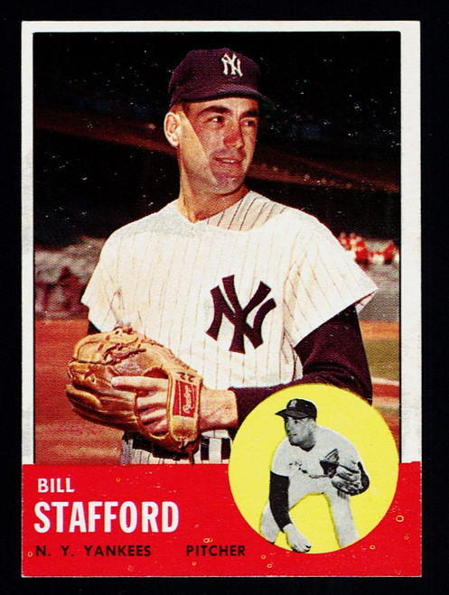 1963 Topps #155 Jim Stafford EXMT