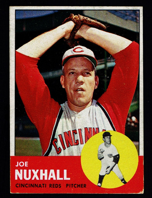 1963 Topps #194 Joe Nuxhall VGEX