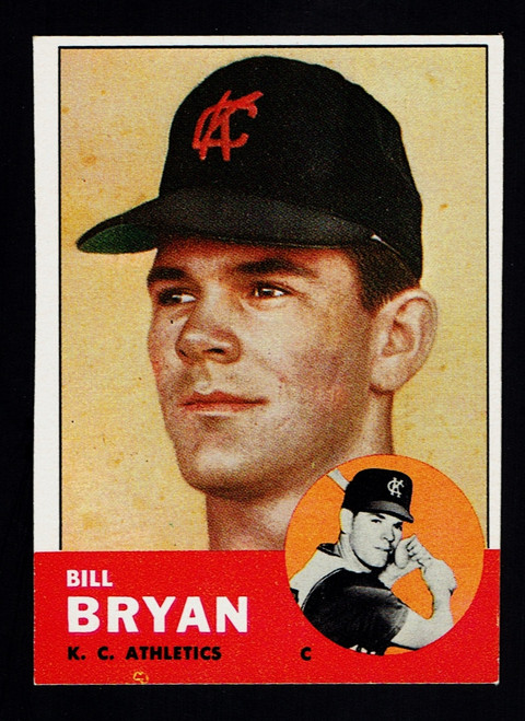 1963 Topps #236 Bill Bryan EX