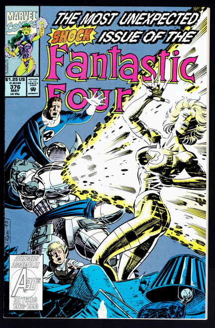 1993 Marvel Fantastic Four #376 VF/NM
