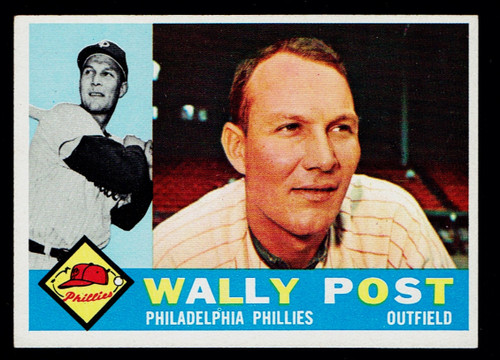1960 Topps #013 Wally Post EXMT