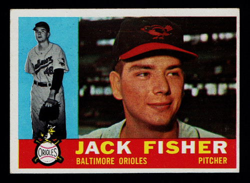 1960 Topps #046 Jack Fisher RC EX