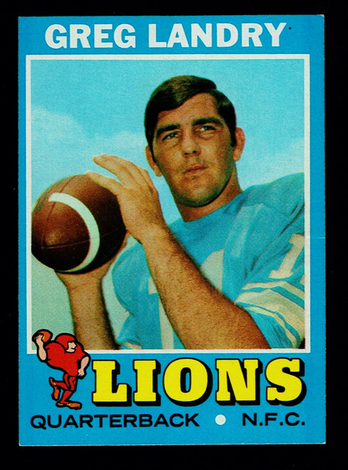 1971 Topps #011 Greg Landry RC VGEX