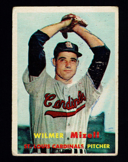 1957 Topps #113 Wilmer Mizell Poor