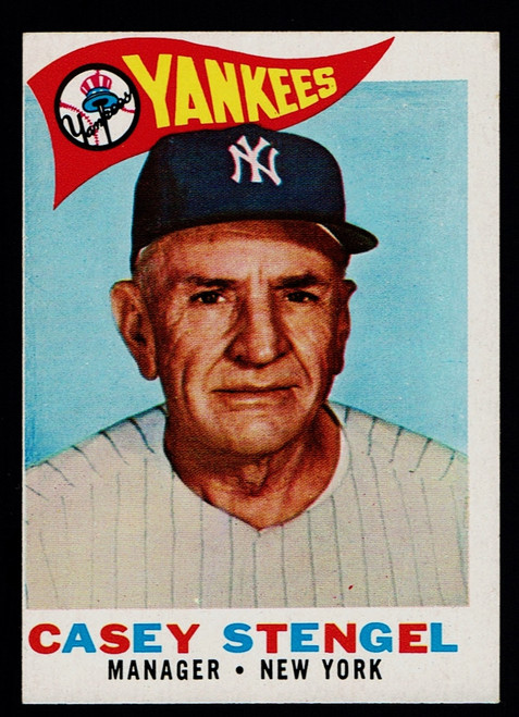 1960 Topps #227 Casey Stengel VGEX