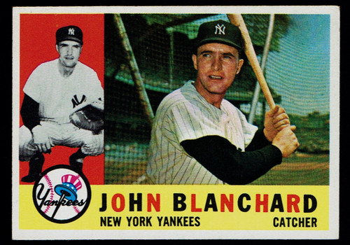 1960 Topps #283 John Blanchard EXMT