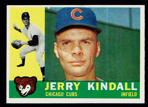 1960 Topps #444 Jerry Kindall EX+