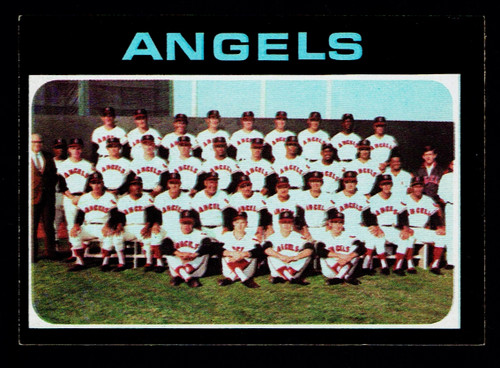 1971 Topps #442 California Angels Team EX+