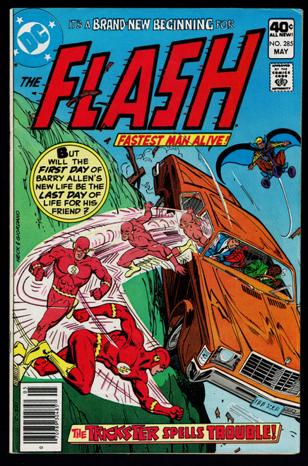 1980 DC Flash #285 VG