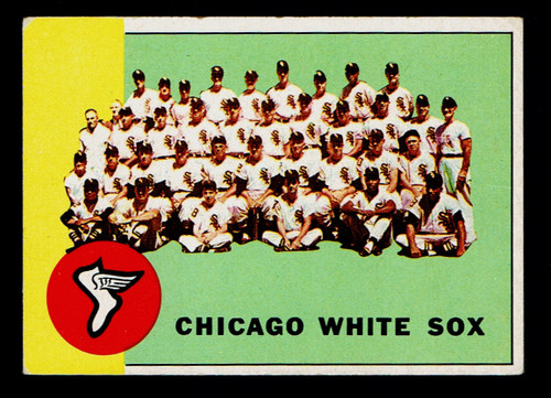 1963 Topps #288 Chicago White Sox Team GD