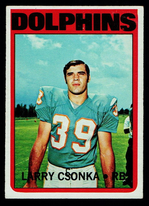 1972 Topps #140 Larry Csonka VG