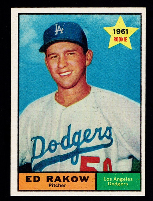 1961 Topps #147 Ed Rakow EXMT+