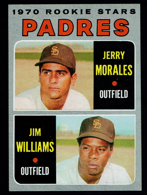 1970 Topps #262 Padres Rookies NM