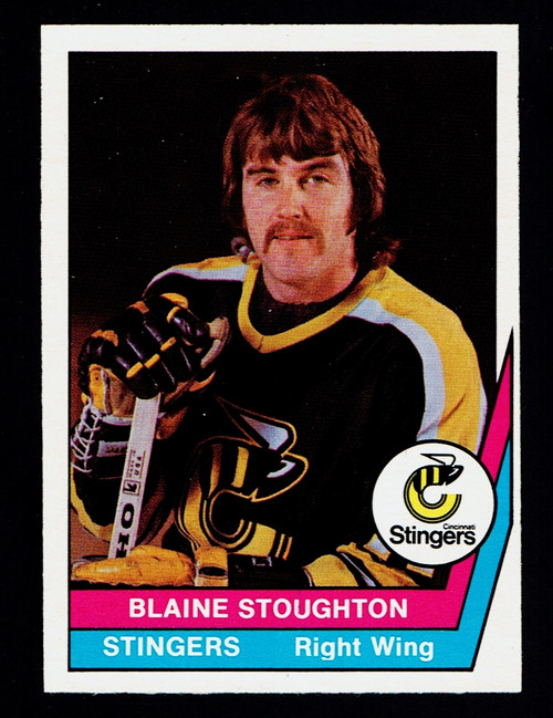 1977 OPC WHA #06 Blaine Stoughton NM