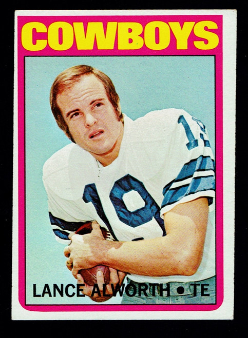 1972 Topps #248 Lance Alworth VGEX