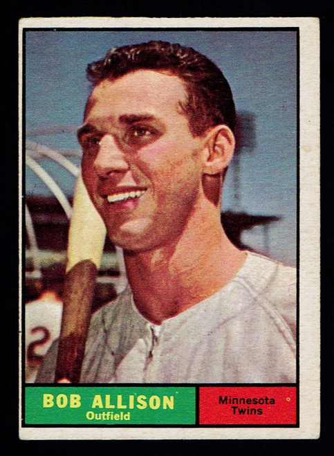 1961 Topps #355 Bob Allison VGEX