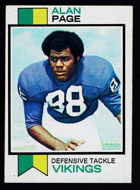 1973 Topps #030 Alan Page VGEX