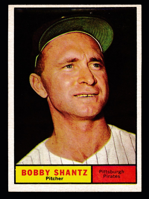 1961 Topps #379 Bobby Shantz EX