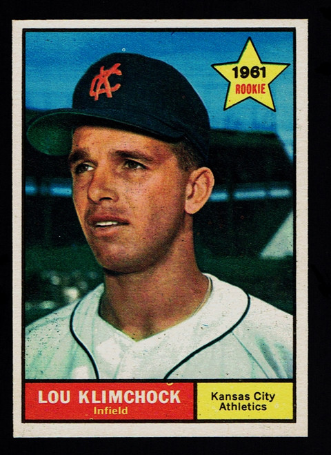 1961 Topps #462 Lou Klimchock NMMT