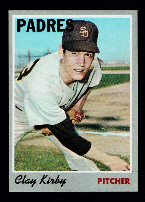 1970 Topps #079 Clay Kirby EX+