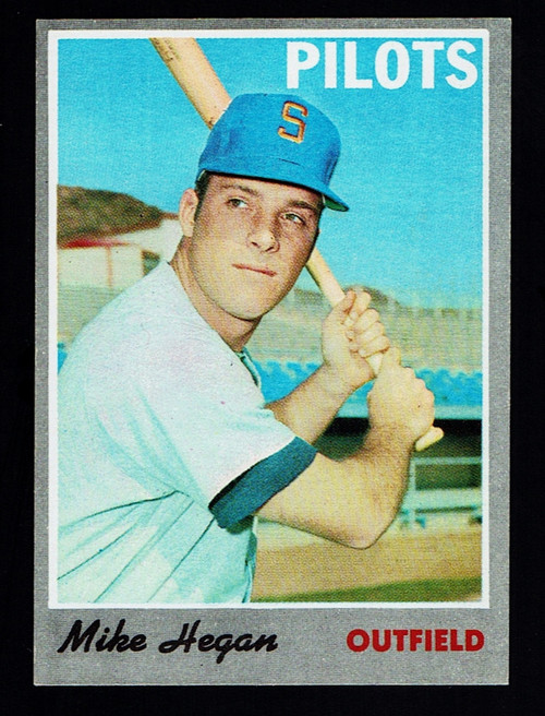 1970 Topps #111 Mike Hegan EX