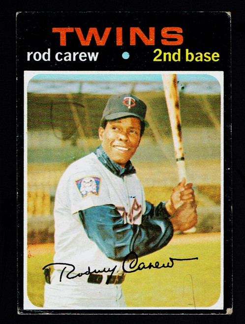 1971 Topps #210 Rod Carew Poor