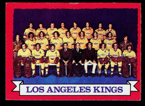 1973 OPC #098 Los Angeles Kings Team VGEX