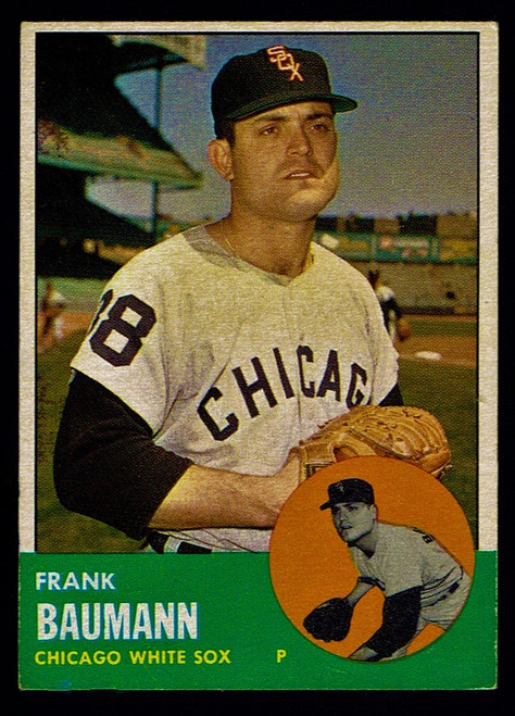 1963 Topps #381 Frank Baumann VGEX